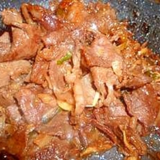 牛肉のスタミナ炒め